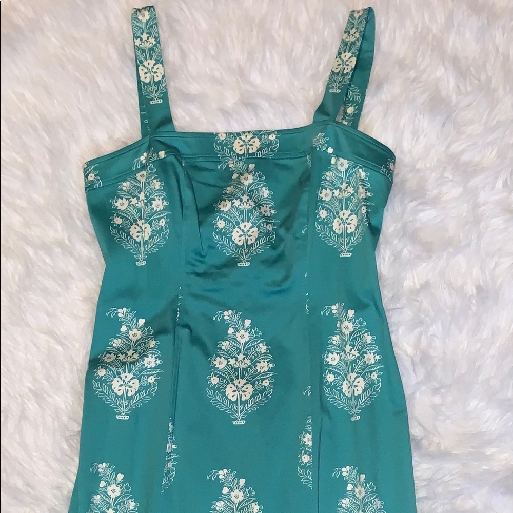 Jones New York Stretch Dress - green